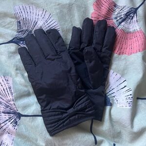 Black Bow Gloves